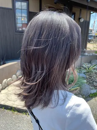 ミディアム カラー e-style 川部店所属・高山りな🌼 (メンズも可能です)のヘアスタイル