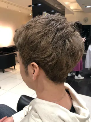 ショート カラー ヘアアレンジ メンズ ✨髪質改善&ボブ✨ 近藤 凌のヘアスタイル