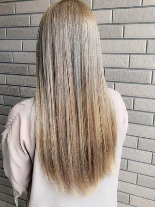 ロング カラー くせ改善師 髪質改善師ゴトウのヘアスタイル
