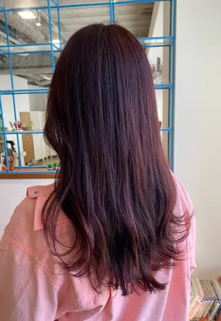 ロング 山中 かりんのヘアスタイル