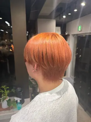 カラー ルシ🎨/ハイトーン デザイン/髪質改善のヘアスタイル