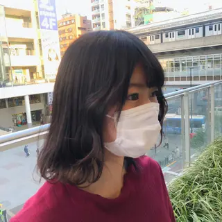 ロング カラー ヘアアレンジ 美容室sand 横浜のヘアスタイル