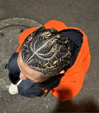 ショート ヘアアレンジ メンズ 藤田 希羅のヘアスタイル