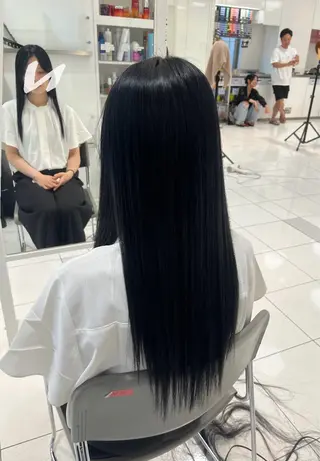 ロング カラー mit bytree MISAKI🎀のヘアスタイル