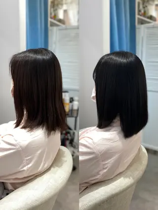 ミディアム カラー ✨髪質改善が大好評✨ 美容室lic近藤✨のヘアスタイル