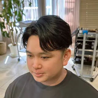 メンズ 横浜/カット/ パーマ/shuのヘアスタイル