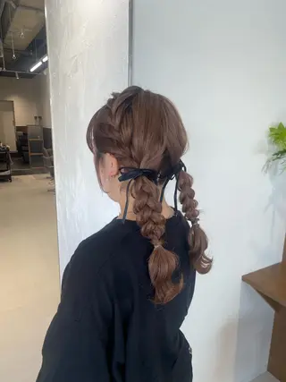 ロング ヘアアレンジ STYLE 茅ヶ崎店のヘアスタイル