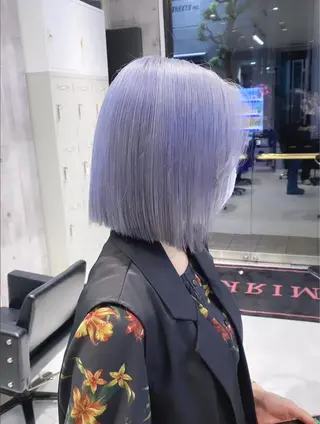 ミディアム カラー パーマ ヘアアレンジ メンズ キッズ ネイル マツエク・マツパ アイブロウ ハイトーンNo.1 👩🏼NaGiSaのヘアスタイル