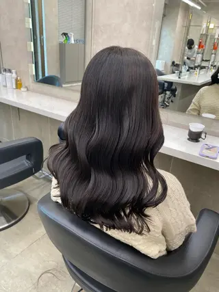 ロング カラー ヘアアレンジ キッズ TRU Shino🦋のマツエク・マツパデザイン