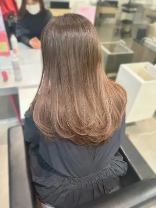 セミロング 店長/骨格診断/美髪 髪質改善/松若　優のヘアスタイル