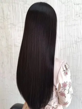 ロング 縮毛矯正/髪質改善 💐羽村勇樹のヘアスタイル