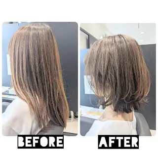 カラー ショート パーマ ヘアアレンジ 心斎橋難波本店 店長 THE ECT 中尾のヘアスタイル