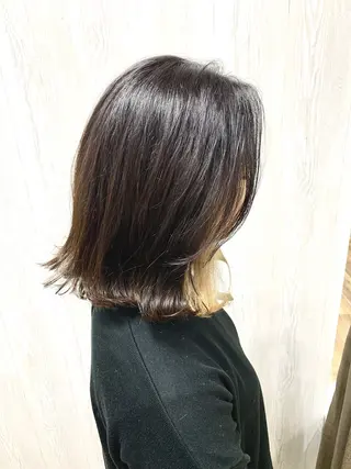 ミディアム 竹原 徹のヘアスタイル