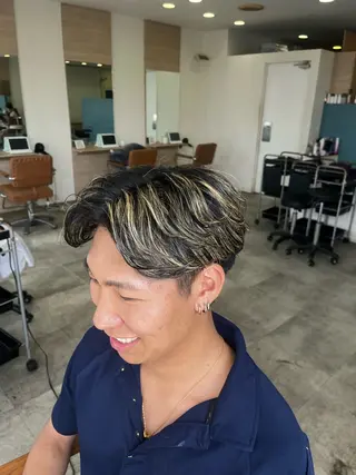 メンズ カット/パーマ/カラ ー清本耕介のヘアスタイル