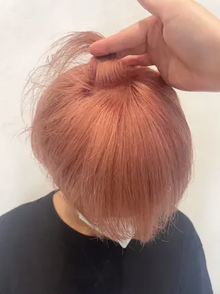 カラー Noa/レイヤー カット🩵パーマのヘアスタイル