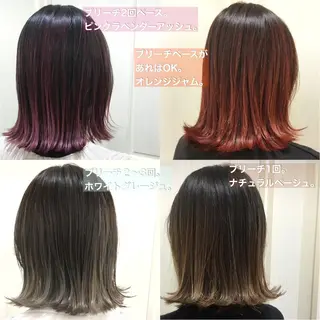 ミディアム カラー 代表🎀 ふわモテ愛 され髪🩷yumiのヘアスタイル