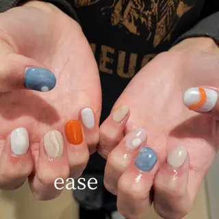 ショート カラー キッズ ネイル マツエク・マツパ ヘアアレンジ パーマ メンズ アイブロウ ChouChou  NAILSALONのネイルデザイン