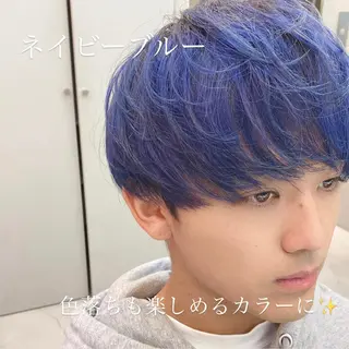 ショート カラー メンズ 艶髪と透明感を ‼️/若林のヘアスタイル