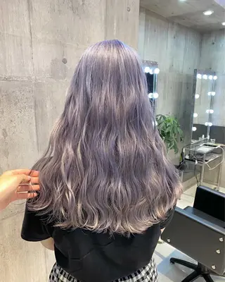 ロング カラー 【毎朝セット3分】 メンズパーマ　真人のヘアスタイル