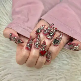 ロング mionail 八木のネイルデザイン