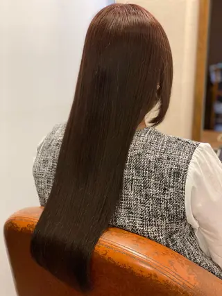 ロング カラー liL  hair サトウリョウタのヘアスタイル