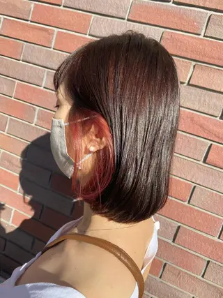 ミディアム 🦋店長🦋 ほんさわ みずきのヘアスタイル