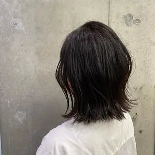 ミディアム 🟠soLo🟠染谷 駿介🟠髪質改善🟠のヘアスタイル