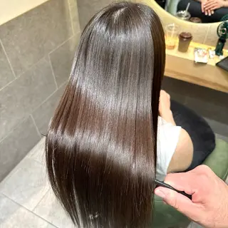 ロング クセ/うねり改善/ 縮毛矯正🫧ゆりのヘアスタイル