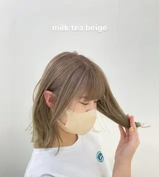 カラー NAKAHARA TSUKUSHIのヘアスタイル
