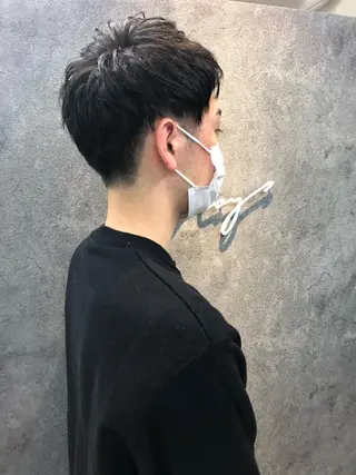 メンズ Noyヨシモト ヒロトのヘアスタイル