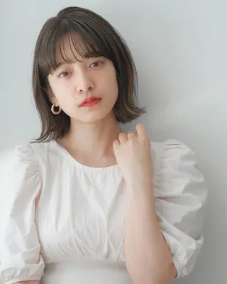 ミディアム matsui ／ anheloのヘアスタイル