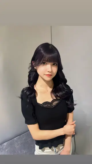 ロング カラー レイヤーカット/ 縮毛矯正🇰🇷早坂のヘアスタイル