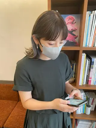 ミディアム カラー パーマ Paddle所属・似合わせレイヤー/ ニュアンスパーマ高倉のヘアスタイル