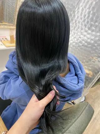 セミロング カラー ヘアアレンジ あおい 🍒暖色カラーのヘアスタイル