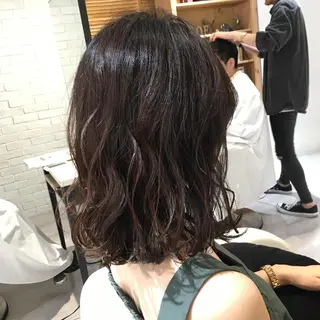 ミディアム ヘアアレンジ 金子 富士のヘアスタイル