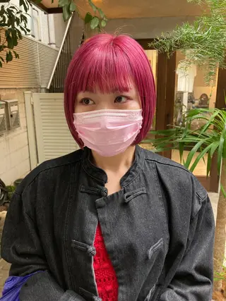 ショート 金田 夏野のヘアスタイル