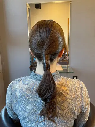 ロング ヘアアレンジ TAKI KOTOのヘアスタイル