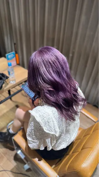 ロング カラー ダブルカラー/ メンズパーマ🫧中村のヘアスタイル