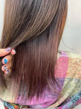 カラー nana l 韓国スタイル౨ৎのヘアスタイル