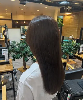 ロング カラー 高野 愛子のヘアスタイル