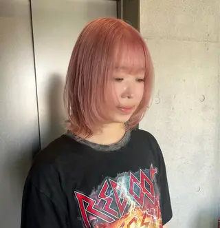 ロング 柔め透明感血色カラー 暖色/レイヤー/ゆいのヘアスタイル