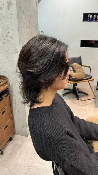 メンズ メンズカット パーマ飯野友喜のヘアスタイル