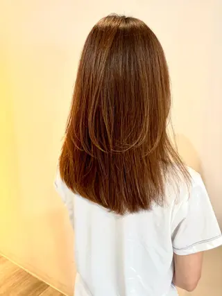 ロング 新横浜 CLOVER 本店/田中唯のヘアスタイル