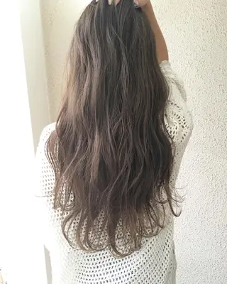 ロング カラー 【美髪矯正】【スト カール】小野村翔太のヘアスタイル