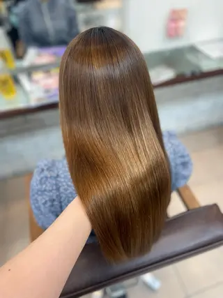 ロング 原田 華帆🦋🩶のヘアスタイル