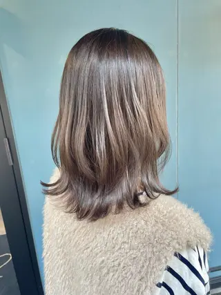 ミディアム 木村 真知子のヘアスタイル