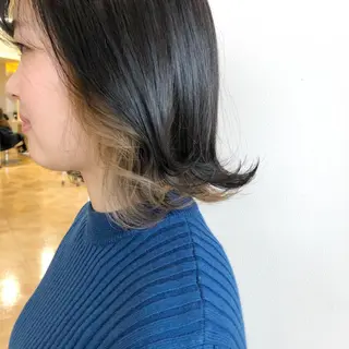 ミディアム karen ☺︎のヘアスタイル
