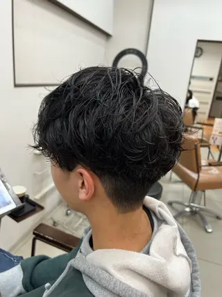 パーマ メンズ メンズパーマ/カット /森本翔大のヘアスタイル