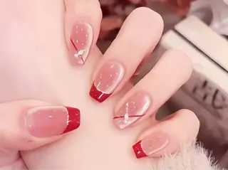 ネイル H3 Nail Tsuki🦋💙のネイルデザイン