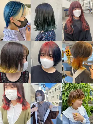 ミディアム カラー 口コミ150件超え 💬☘️笹岡航太のヘアスタイル